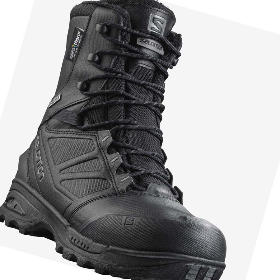 Salomon TOUNDRA FORCES CLIMASALOMON™ WATERPROOF Kadın Bot Siyah | TR 2595ZUT